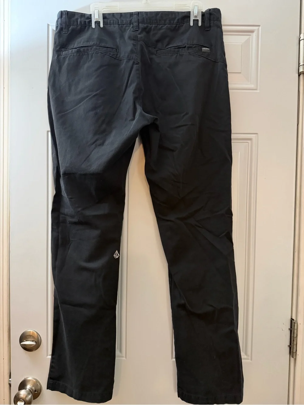Volcom Men's Black Chino Pants